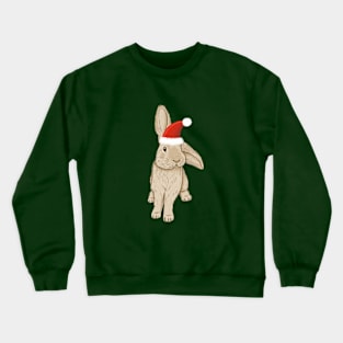 Cute Christmas Rabbit Crewneck Sweatshirt